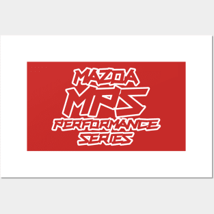 MPS, mazda performance series, Mazdaspeed (Transparent - White) Posters and Art